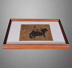 仁化书画装裱配框服务案例